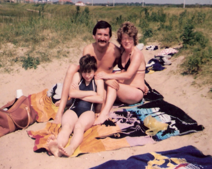 samen op vakantie aan zee 1985